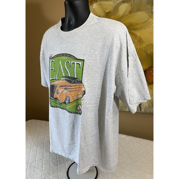 Vintage 1997 NSRA Street Rod Nationals York Pa Single Stitch USA Made Shirt XXL - Picture 5 of 16